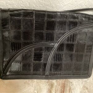 Ro Ora Cuervo Vaca Clutch/Shoulder Purse Vintage